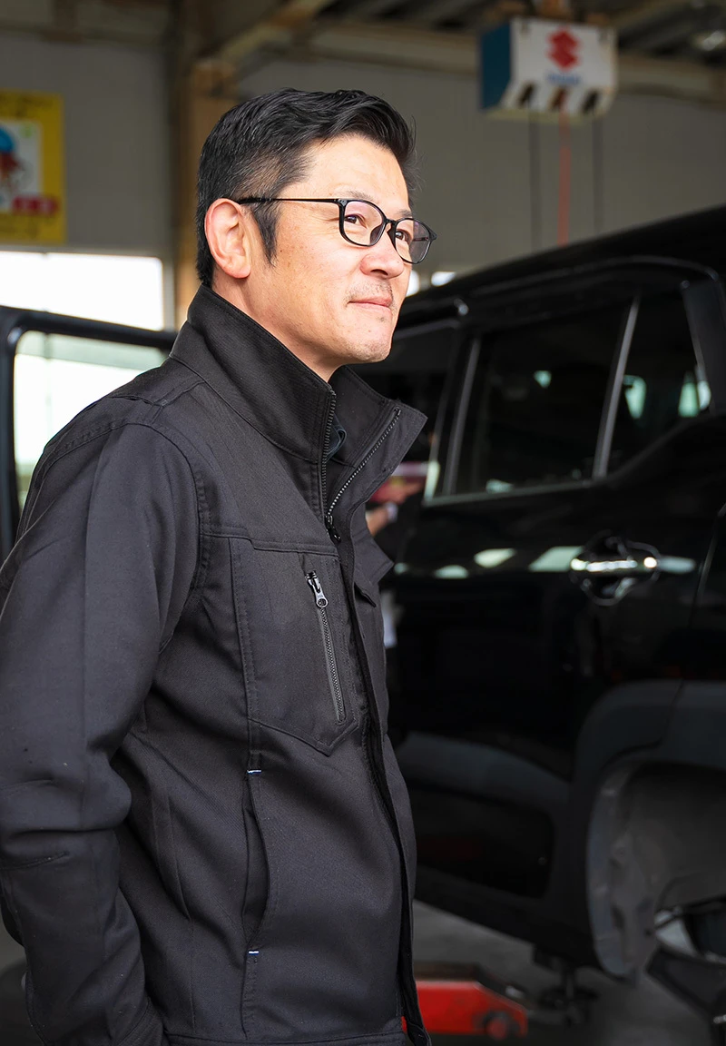 福祉車両取扱資格を持つスタッフ